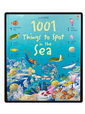 BUNDLE & SAVE 🐟 Usborne 1001 Things to Spot in the Sea Padded Hardcover
